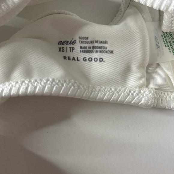 Aerie White Ribbed Bikini Set NWT - Picture 5 of 7